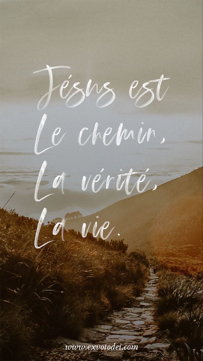 Citation : Jésus est le chemin, la vérité et la vie