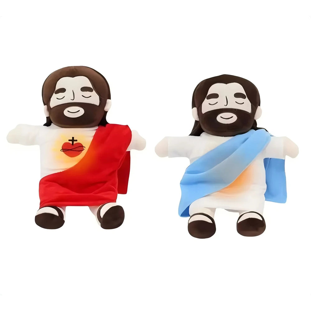 Peluche Doudou Jésus avec 4 modes de réglages