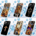 Coque de téléphone de style orthodoxe pour Iphone 17,16,15,14,13,12,11 Plus,Pro,Max,Plus,E,Air,Mini